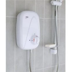Mira - Vigour Manual Power Shower - White & Chrome - 1.1532.354 7 Mira - Vigour Manual Power Shower - White & Chrome - 1.1532.354 -Shower Sets Shop 1.1532.354 D2 375