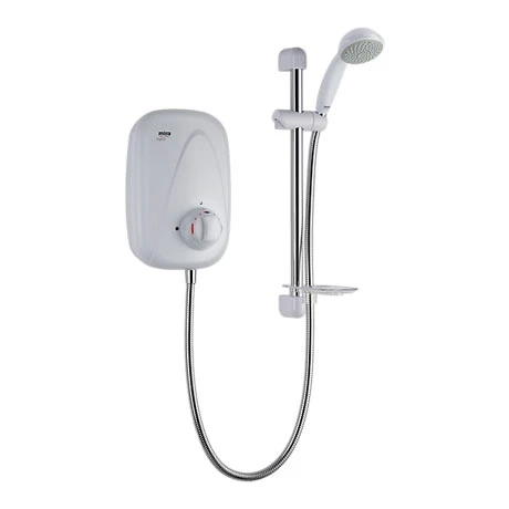 Mira - Vigour Manual Power Shower - White & Chrome - 1.1532.354 3 Mira - Vigour Manual Power Shower - White & Chrome - 1.1532.354