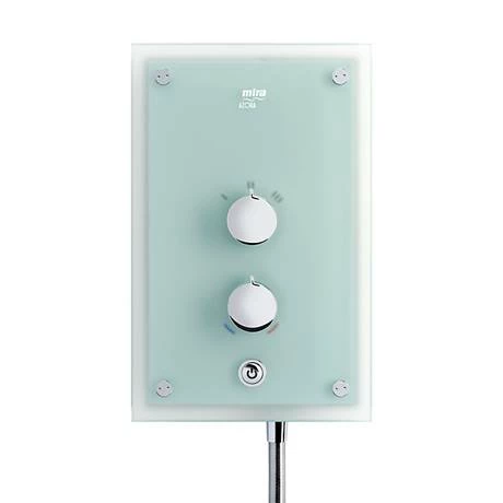 Mira - Azora 9.8kw Thermostatic Electric Shower - Frosted Glass - 1.1634.011 4 Mira - Azora 9.8kw Thermostatic Electric Shower - Frosted Glass - 1.1634.011 - Image 2