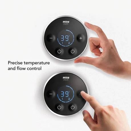 Mira Platinum Ceiling Fed Digital Shower - Pumped - 1.1666.002 6 Mira Platinum Ceiling Fed Digital Shower - Pumped - 1.1666.002 - Image 4