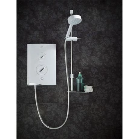 Mira - Sport Multi-fit 9.8kw Electric Shower - White & Chrome - 1.1746.010 4 Mira - Sport Multi-fit 9.8kw Electric Shower - White & Chrome - 1.1746.010 - Image 2