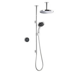 Mira Platinum Dual Ceiling Fed Digital Shower - Pumped - 1.1796.002