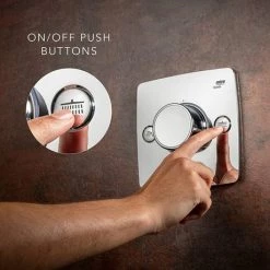 Mira Evoco Dual Outlet Chrome Thermostatic Mixer Shower - 1.1967.002 -Shower Sets Shop 1.1967.002 D6 460