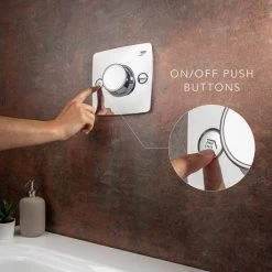 Mira Evoco Dual Outlet Chrome Thermostatic Mixer Shower with Bathfill - 1.1967.006 -Shower Sets Shop 1.1967.006 D6 460