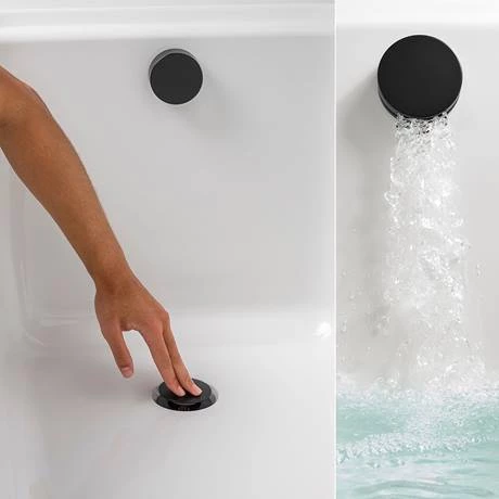 Mira Evoco Dual Outlet Matt Black Thermostatic Mixer Shower with Bathfill - 1.1967.007 6 Mira Evoco Dual Outlet Matt Black Thermostatic Mixer Shower with Bathfill - 1.1967.007 - Image 4