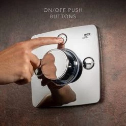 Mira Evoco Triple Outlet Chrome Thermostatic Mixer Shower with Bathfill - 1.1967.009 -Shower Sets Shop 1.1967.009 D6 460