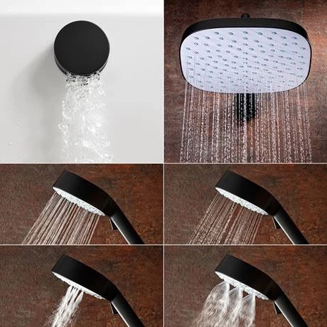 Mira Evoco Triple Outlet Matt Black Thermostatic Mixer Shower with Bathfill - 1.1967.010 4 Mira Evoco Triple Outlet Matt Black Thermostatic Mixer Shower with Bathfill - 1.1967.010 - Image 2