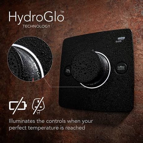 Mira Evoco Triple Outlet Matt Black Thermostatic Mixer Shower with Bathfill - 1.1967.010 7 Mira Evoco Triple Outlet Matt Black Thermostatic Mixer Shower with Bathfill - 1.1967.010 - Image 5