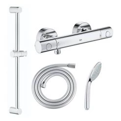 Grohe G800 Thermostatic Low Pressure Euphoria Shower Set 7 Grohe G800 Thermostatic Low Pressure Euphoria Shower Set -Shower Sets Shop 120139 d2 460