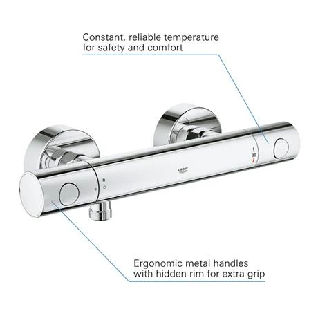 Grohe G800 Thermostatic Low Pressure Euphoria Shower Set 5 Grohe G800 Thermostatic Low Pressure Euphoria Shower Set - Image 3