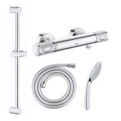 Grohe G1000 Performance Low Pressure Euphoria Shower Set -Shower Sets Shop 120141 d3 460