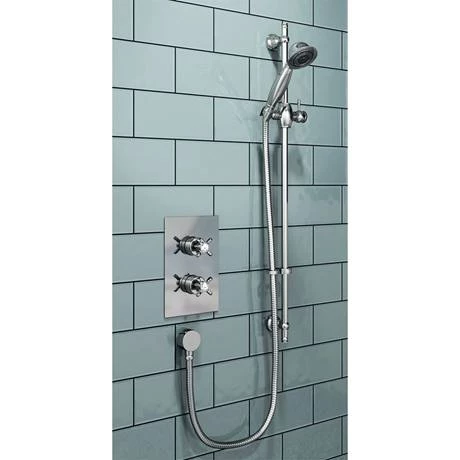 Bristan 1901 Traditional Shower Pack with Adjustable Riser 4 Bristan 1901 Traditional Shower Pack with Adjustable Riser - Image 2