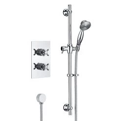 Bristan 1901 Traditional Shower Pack with Adjustable Riser