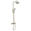 JTP Vos Brushed Brass Thermostatic Shower - 2352819BBR -Shower Sets Shop 2352819BBR P