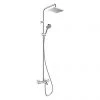 Hansgrohe Vernis Shape Showerpipe 230 Thermostatic Bath Shower Mixer - 26284000 -Shower Sets Shop 26098000 P