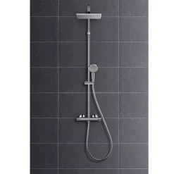 Hansgrohe Pack of 2 Vernis Shape Showerpipe 230 Thermostatic Shower Mixer - 26287000 7 Hansgrohe Pack of 2 Vernis Shape Showerpipe 230 Thermostatic Shower Mixer - 26287000 -Shower Sets Shop 26286000 D2 460