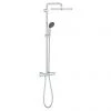 Grohe Vitalio Start 250 Cube Thermostatic Shower System - 26696000 -Shower Sets Shop 26696000 P