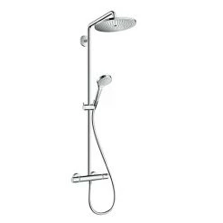 Hansgrohe Croma Select S Showerpipe 280 Thermostatic Shower Mixer - 26790000