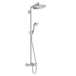 Hansgrohe Croma Select S Showerpipe 280 Thermostatic Bath Shower Mixer - 26792000