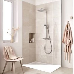 Grohe Vitalio Start 250 Thermostatic Shower System - 26816000 11 Grohe Vitalio Start 250 Thermostatic Shower System - 26816000 -Shower Sets Shop 26816000 D4 460