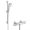 Hansgrohe Croma Select S Vario Thermostatic Shower System with 65cm Shower Slider Rail Kit - 27013400 -Shower Sets Shop 27013400 P
