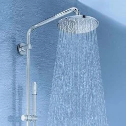 Grohe Rainshower System 210 Thermostatic Shower System - 27032001 -Shower Sets Shop 27032001 D2 460