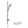 Hansgrohe Raindance Select S 150 with Ecostat Select Thermostatic Shower Mixer - Chrome - 27037000 -Shower Sets Shop 27037000 P