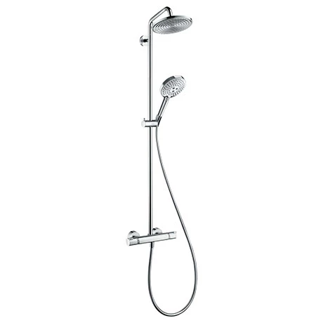 Hansgrohe Raindance S Showerpipe 240 Thermostatic Shower Mixer - 27115000 3 Hansgrohe Raindance S Showerpipe 240 Thermostatic Shower Mixer - 27115000