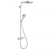 Hansgrohe Raindance Select S Showerpipe 240 Thermostatic Shower Mixer - Chrome - 27129000 -Shower Sets Shop 27129000 P