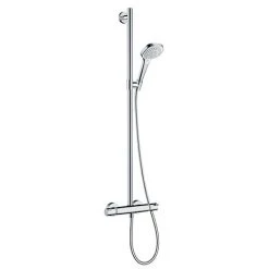 Hansgrohe Croma Select E SemiPipe Multi with Thermostatic Shower Mixer - 27248400
