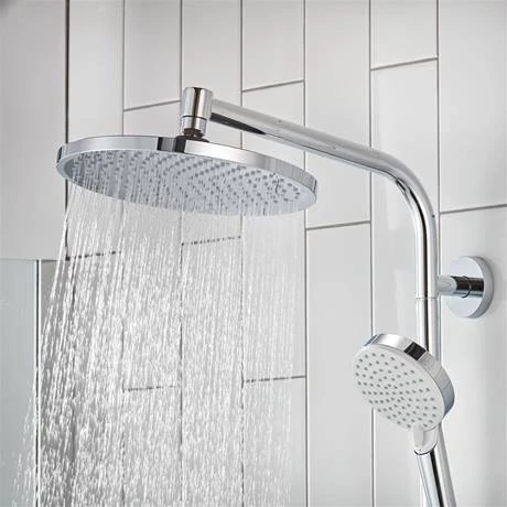Hansgrohe Crometta S Showerpipe 240 Thermostatic Shower Mixer - 27267000 8 Hansgrohe Crometta S Showerpipe 240 Thermostatic Shower Mixer - 27267000 - Image 6