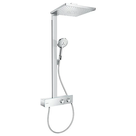 Hansgrohe Raindance E Showerpipe 300 with ShowerTablet 350 Thermostatic Shower - 27361000 3 Hansgrohe Raindance E Showerpipe 300 with ShowerTablet 350 Thermostatic Shower - 27361000