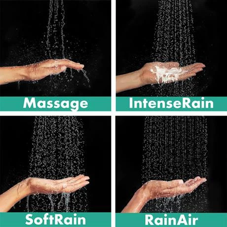 Hansgrohe Croma E Showerpipe 280 Thermostatic Shower Mixer - 27630000 7 Hansgrohe Croma E Showerpipe 280 Thermostatic Shower Mixer - 27630000 - Image 5