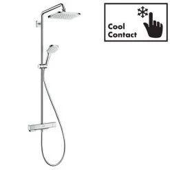Hansgrohe Croma E Showerpipe 280 Thermostatic Shower Mixer - 27630000