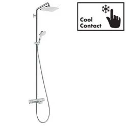 Hansgrohe Croma E Showerpipe 280 Thermostatic Bath Shower Mixer - 27687000