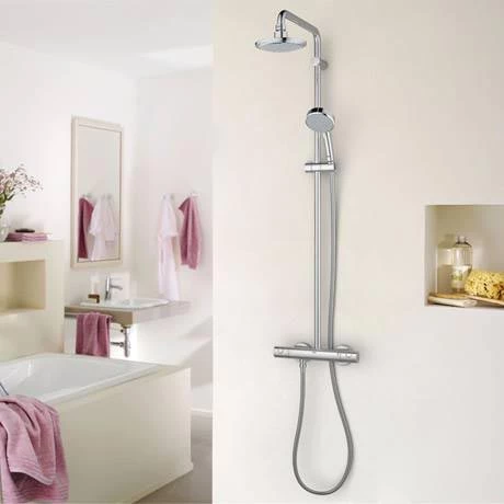 Grohe New Tempesta Cosmopolitan 160 Thermostatic Shower System - 27922000 8 Grohe New Tempesta Cosmopolitan 160 Thermostatic Shower System - 27922000 - Image 6