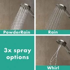 Hansgrohe Raindance S Complete Shower Set with Wall Mounted Shower Handset - 27951000 -Shower Sets Shop 27951000 D4 460