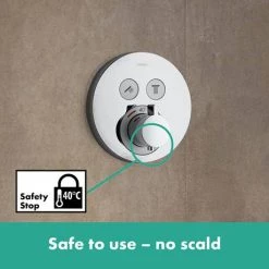 Hansgrohe Raindance S Complete Shower Set with Wall Mounted Shower Handset - 27951000 -Shower Sets Shop 27951000 D7 460