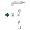 Hansgrohe Raindance E Complete Shower Set with Wall Mounted Shower Handset - 27952000 2 Hansgrohe Raindance E Complete Shower Set with Wall Mounted Shower Handset - 27952000 -Shower Sets Shop 27952000 P