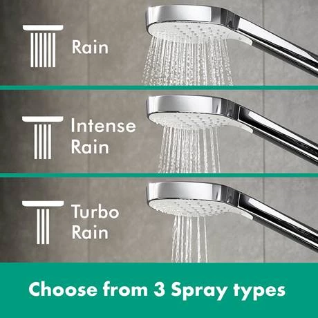 Hansgrohe Croma E Complete Shower Set with Wall Mounted Shower Handset - 27953000 5 Hansgrohe Croma E Complete Shower Set with Wall Mounted Shower Handset - 27953000 - Image 3