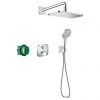 Hansgrohe Croma E Complete Shower Set with Wall Mounted Shower Handset - 27953000 2 Hansgrohe Croma E Complete Shower Set with Wall Mounted Shower Handset - 27953000 -Shower Sets Shop 27953000 P