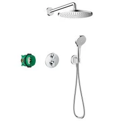 Hansgrohe Croma S Complete Shower Set with Wall Mounted Shower Handset - 27954000
