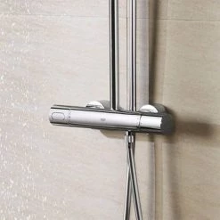 Grohe Rainshower 310 Thermostatic Shower System - 27966000 11 Grohe Rainshower 310 Thermostatic Shower System - 27966000 -Shower Sets Shop 27966000 D3 460