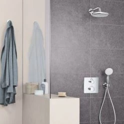 Grohe Grohtherm Perfect Shower Set with Tempesta 210 - 34729000 8 Grohe Grohtherm Perfect Shower Set with Tempesta 210 - 34729000 -Shower Sets Shop 34729000 D1 460