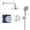 Grohe Grohtherm Perfect Shower Set with Rainshower Cosmopolitan 160 - 34735000 -Shower Sets Shop 34735000 P