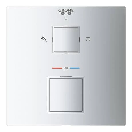 Grohe Grohtherm Cube Perfect Shower Set with Rainshower Allure 230 - 34741000 6 Grohe Grohtherm Cube Perfect Shower Set with Rainshower Allure 230 - 34741000 - Image 4