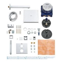 Grohe Grohtherm Cube Perfect Shower Set with Rainshower Allure 230 - 34741000 13 Grohe Grohtherm Cube Perfect Shower Set with Rainshower Allure 230 - 34741000 -Shower Sets Shop 34741000 D5 460