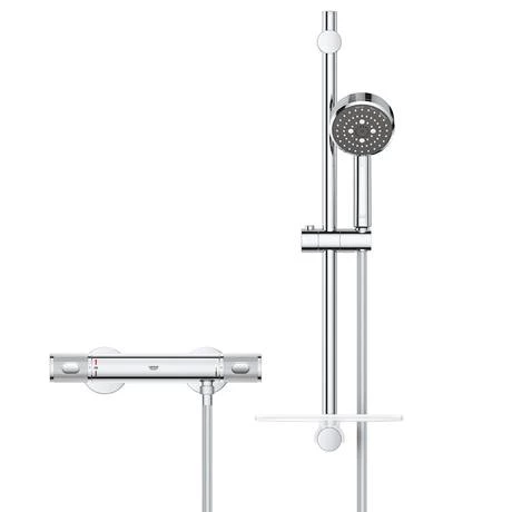 Grohe Precision Feel Thermostatic Shower Mixer 1/2" with Shower Set - 34791000 5 Grohe Precision Feel Thermostatic Shower Mixer 1/2" with Shower Set - 34791000 - Image 3