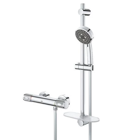 Grohe Precision Feel Thermostatic Shower Mixer 1/2" with Shower Set - 34791000 6 Grohe Precision Feel Thermostatic Shower Mixer 1/2" with Shower Set - 34791000 - Image 4