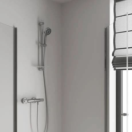Grohe Precision Feel Thermostatic Shower Mixer 1/2" with Shower Set - 34791000 7 Grohe Precision Feel Thermostatic Shower Mixer 1/2" with Shower Set - 34791000 - Image 5